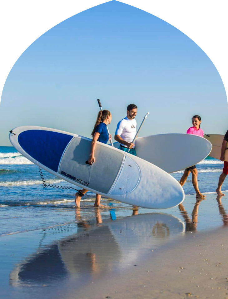 Strandhotels und Wasserresorts
