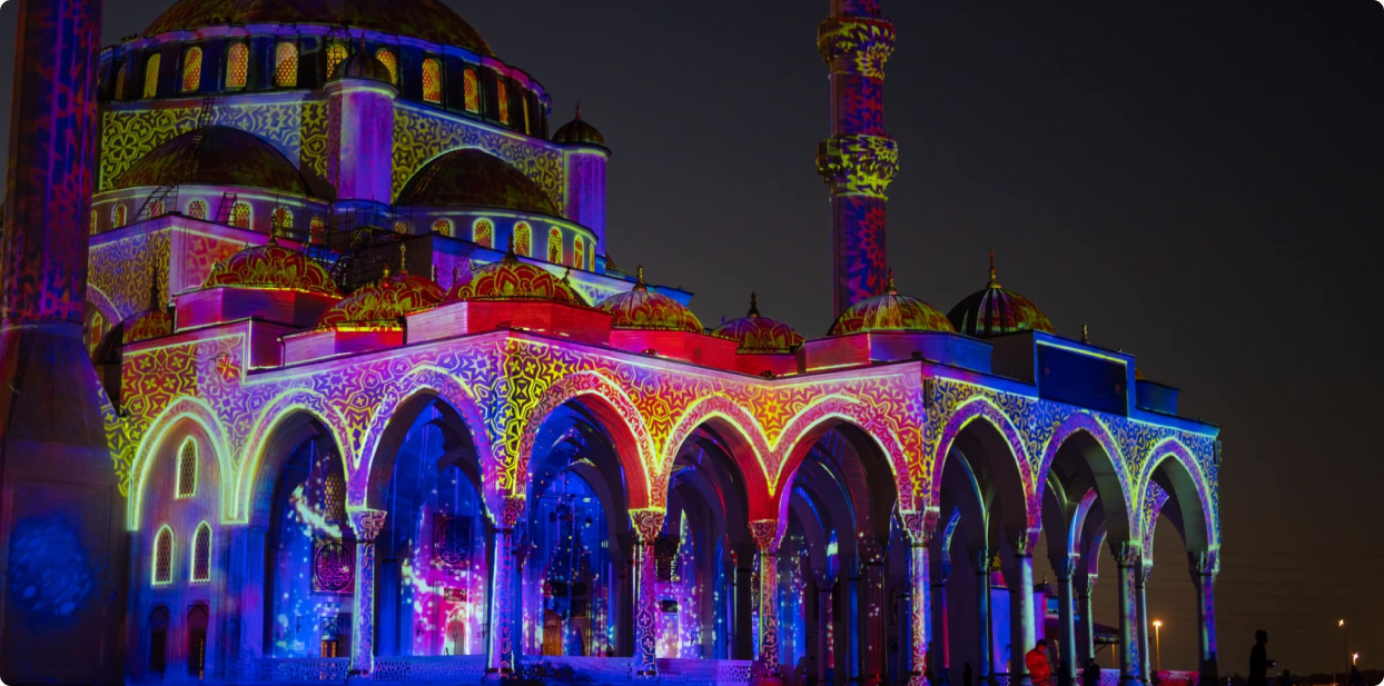 Visit Sharjah - Sharjah Light Festival