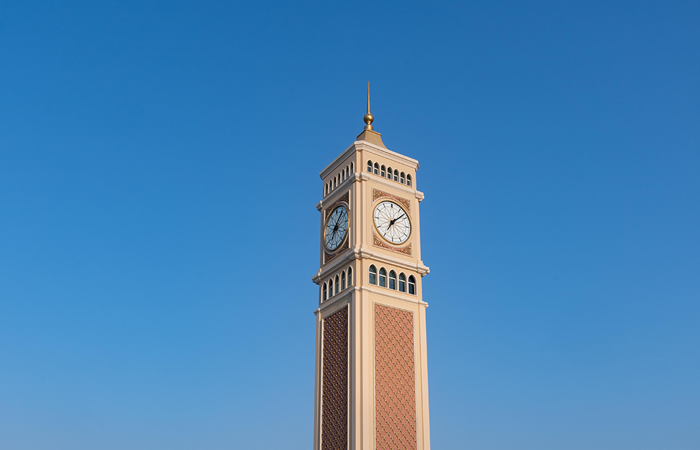 Kalba Clock Tower Banner 2