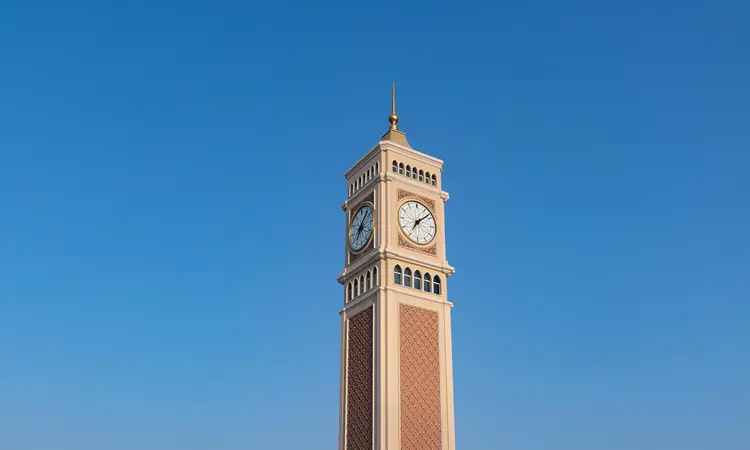 Kalba Clock Tower Banner 2